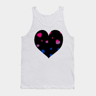Chaotic Hearts, Pride Series - Bisexual Tank Top